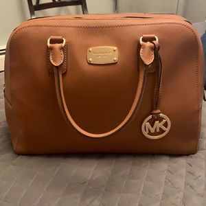 Michael Kors brown satchel